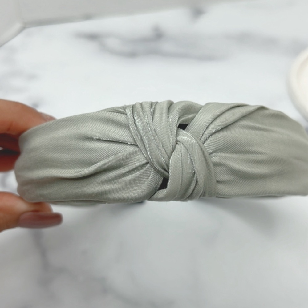 Handmade Sage Color Headband